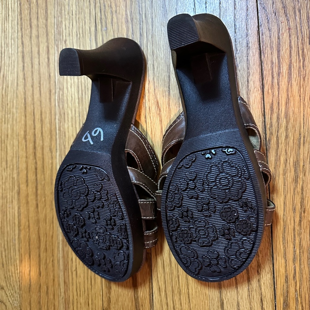 Y2K - 1990s Vintage Mudd Womens Heel Sandal - Picture 3 of 5